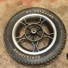 Ruota posteriore SUZUKI GS550 GS 550 L E 75-89 16” buone condizioni Bridgestone spitfire 22