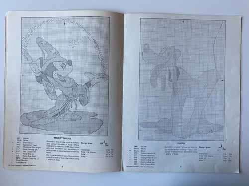 Disney counted cross stitch - 13,