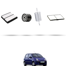 HOFFCAR Kit tagliando - 4 filtri per Chevrolet Matiz 1.0 49kw dal 2005
