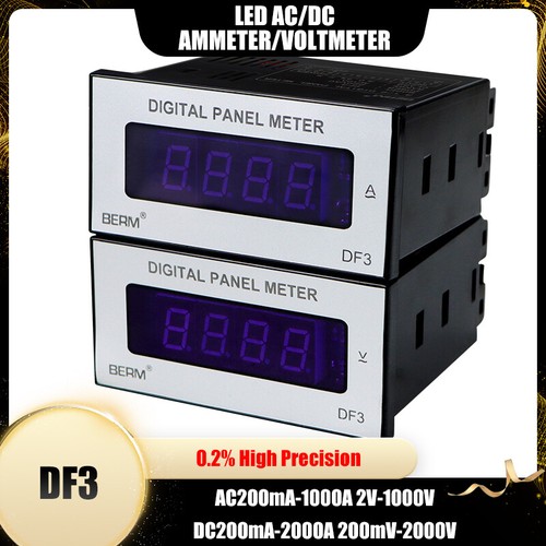 Amperometro voltmetro led - amperometro/voltmetro,