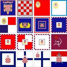 Bandiera Croazia Presidente