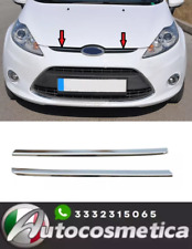 Profili cornici modanature griglia anteriore acciaio per Ford Fiesta VI 2008-19