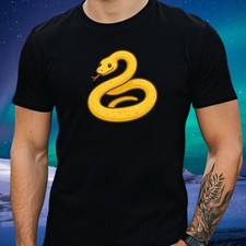 Shirt herren gelbe schlange - t-shirt,