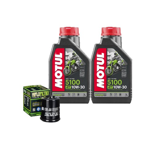 Kit tagliando olio motul 5100 - kit,