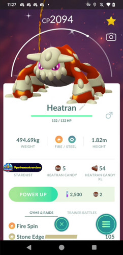 Pokémon shiny heatran - pokémon, |
