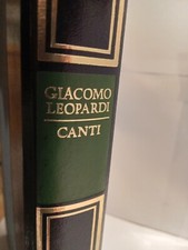 Giacomo leopardi canti - giacomo,