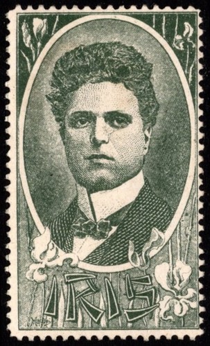 1898 italia poster francobollo - italia,