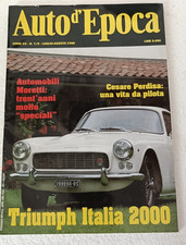 Auto d'epoca 7 8 1998 - Fiat 2300 Coupé - Moretti Story - Triumph Italia 2000