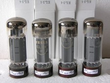 Tubo tubo EL34 6CA7 TESLA OO-getter quad abbinato