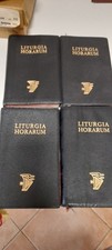 RARO LITURGIA HORARUM VATICANO I 4 VOLUMI LOTTO OTTIMI VINTAGE ANNI 70
