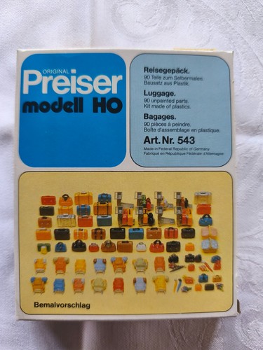 Preiser bagaglio viaggio 90 - preiser,