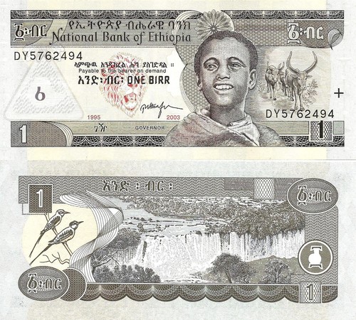 Etiopia birr 2003 - 2003, unc