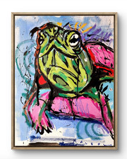 Quadro astratto espressionista