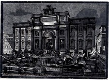 Roma 1965 Fontana di Trevi