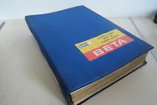 Lancia Beta manuale per le
