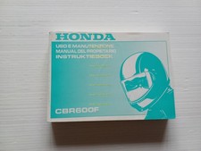 Honda CBR 600 F 1999 manuale uso manutenzione originale italiano