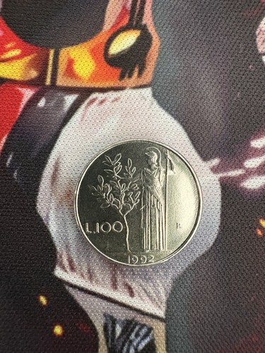 Moneta 100 lire piccola - da, in