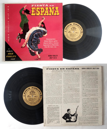 Fiesta espana folk music - lp, en