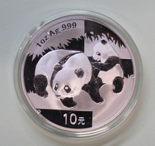 Cina 10 Yuan Panda 2008 1 oz