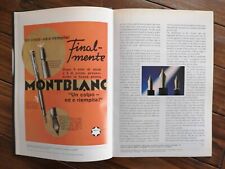 Montblanc Antiquorum Brera Fond. Milano 6 April 1995 hotel Four Seasons catalog