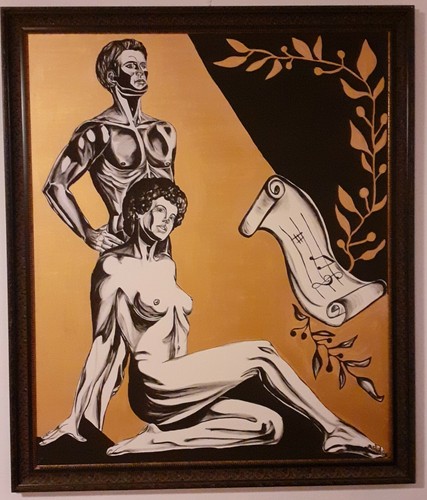 Quadro moderno con cornice
