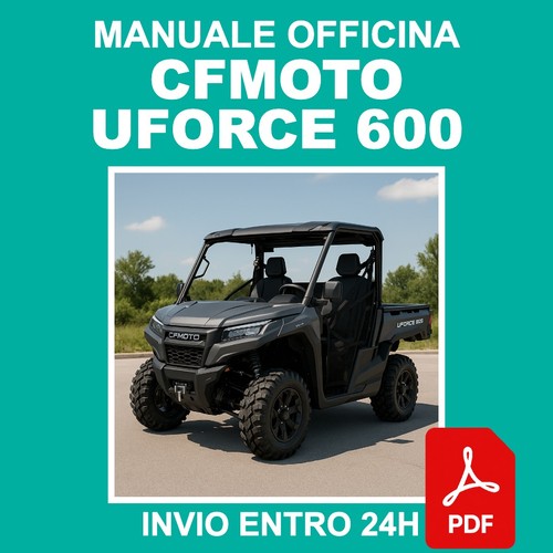 Manuale officina cfmoto uforce - officina,