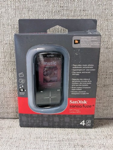 New sandisk sansa - sansa, fuze+