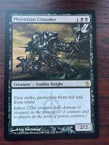 Phyrexian crusader - phyrexian,