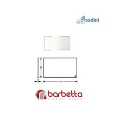 PLACCA STYLE BIANCA LUCIDA