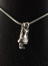 Charm Disney argento Alice nel