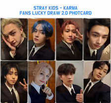 Prevendita [STRAY KIDS] KARMA Fans Shop Lucky Draw Round2 cartolina fotografica