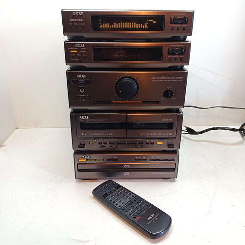 Akai 750 stereo tower - akai,