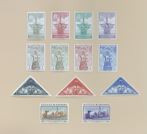 Spain stamps 1930 discovery - 1930's,