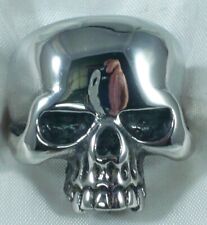 ANELLO TESCHIO IN ARGENTO 925 SKULL RING SOLID STERLING SILVER 