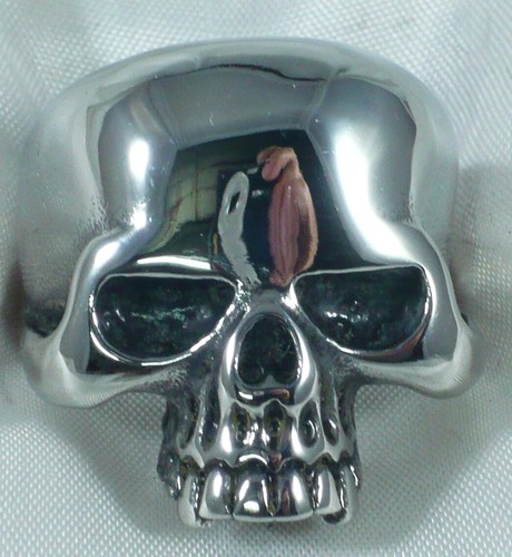 Anello teschio argento 925 - argento,