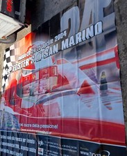 Telone pubblicitari - GP - F1 - 2004 - misura - 6 x 3  modificato in orizzontale