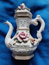 Brocca ceramica capodimonte - brocca,
