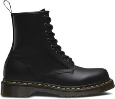 11821002 Dr. Martens 1460 Stivali stringati donna in pelle nappa NERO 5