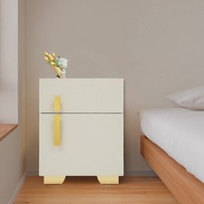 Comodino bianco ricarica