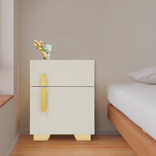 Comodino bianco ricarica