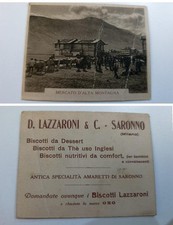 Raro Biglietto Pubblicità
