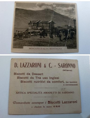 Raro biglietto pubblicità - biglietto,