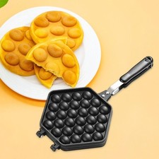 Piastra per waffle a bolle, per uova, bar, chiosco di snack commerciali