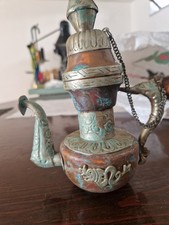 Vaso Unico In Rame E Metallo