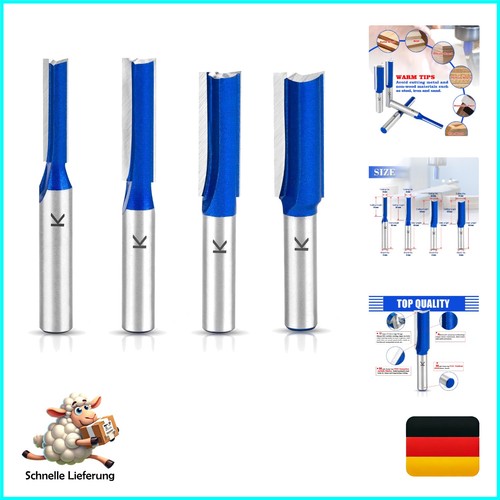 Set frese per scanalature - per, 8mm