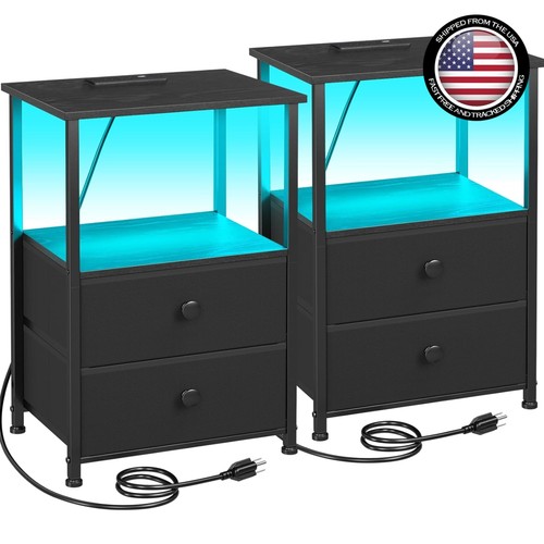 Comodino led set - comodino,