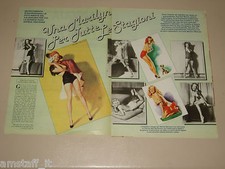 MARILYN MONROE clipping