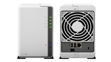 Synology NAS Tower Storage DiskStation DS213j + 2TB dischi Western Digital