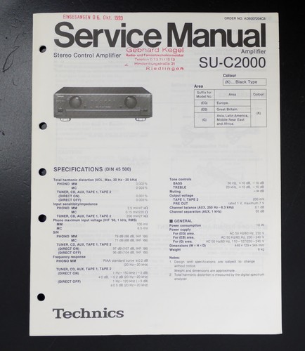 Manuale servizio originale - servizio,