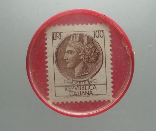 100 lire anni francobollo - lire,
